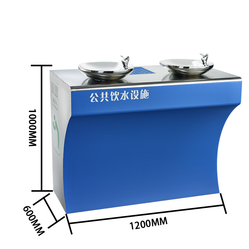 兩龍頭臺(tái)式公共場(chǎng)所直飲水機(jī)